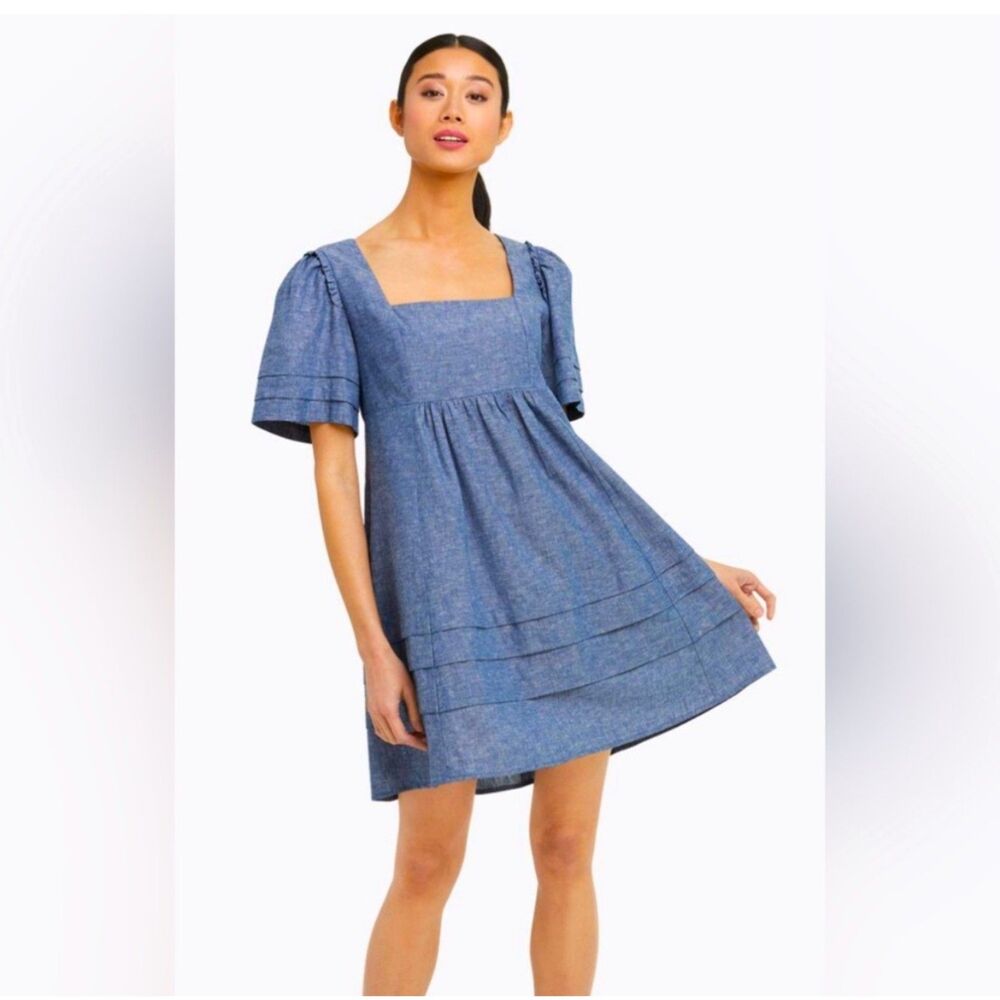Draper James Blue Mini Dress